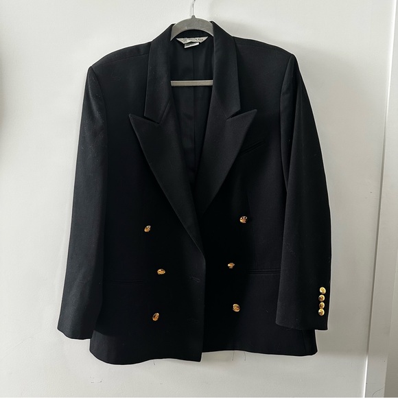 100% Wool Vintage Blazer Sz L - Picture 3 of 7